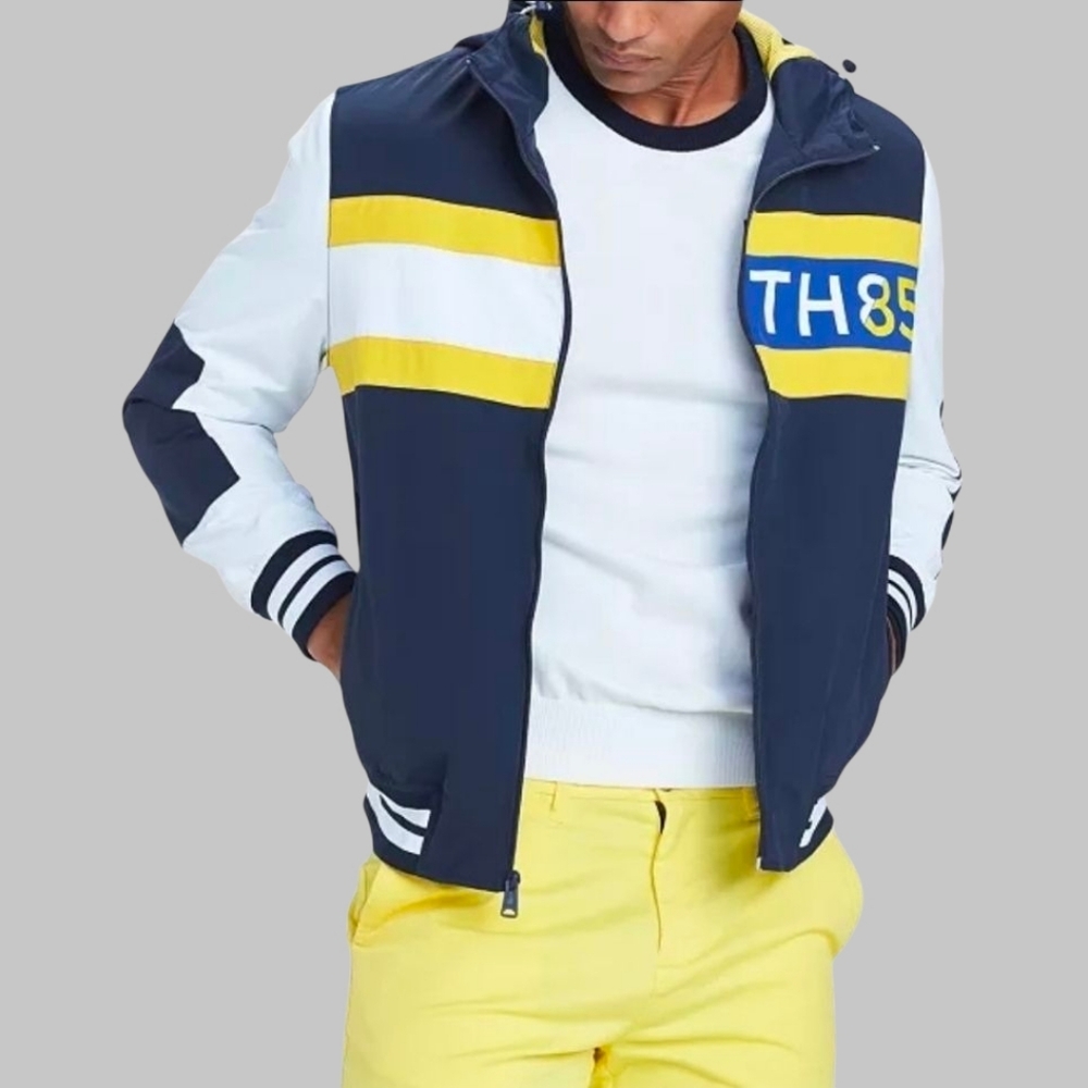 Tommy Hilfiger S Vintage Y2K Unisex Streetwear Coloblock Bayport Windbreaker